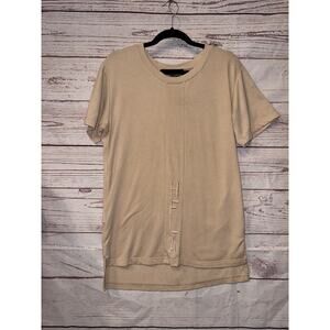 Homme+Femme Hfla Beige Men Shirt Sz S